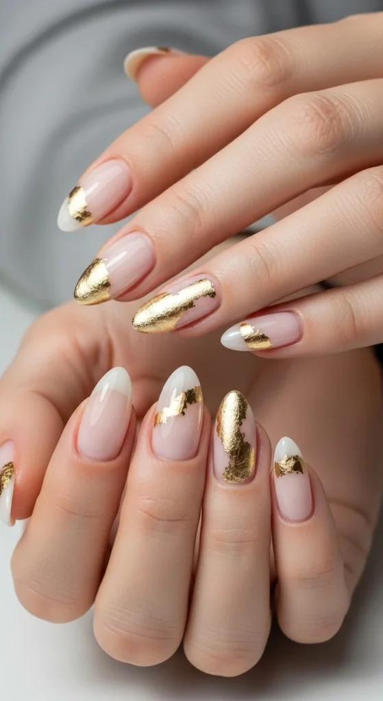 Minimal Gold Foil Accents