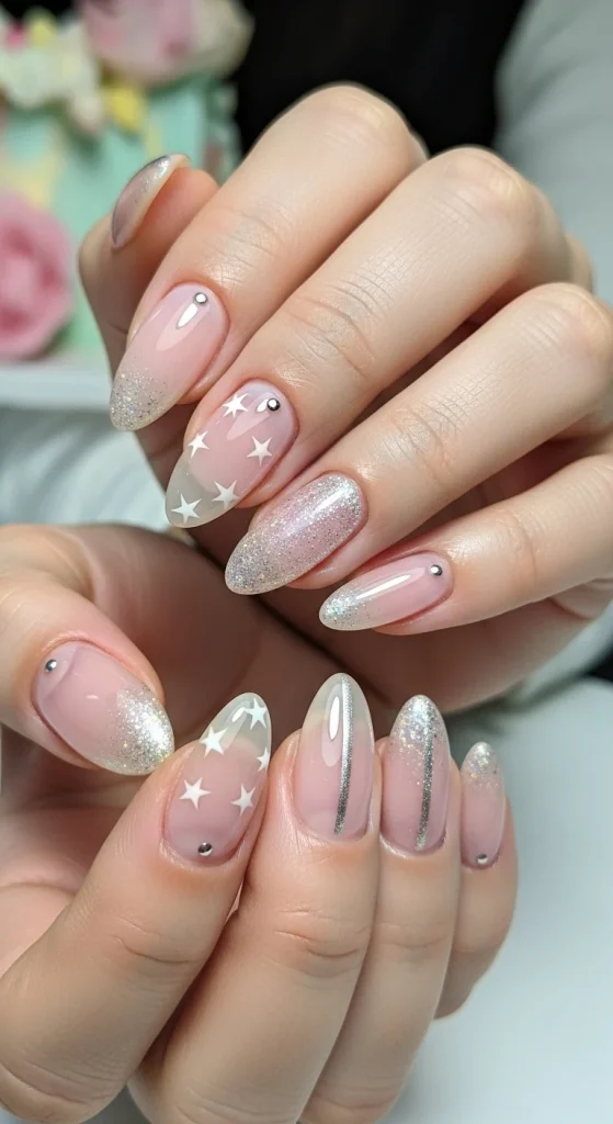 Sheer Pink Layers for a Natural Glow