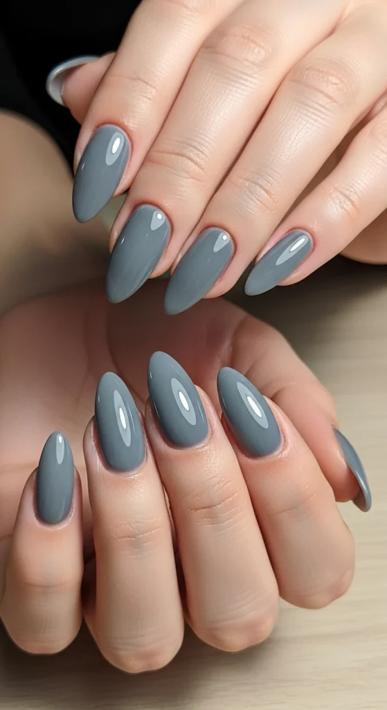 Soft Gray with Rounded Tips