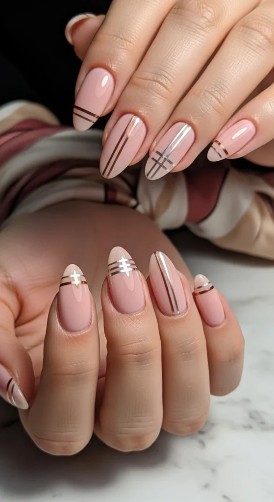 Thin Metallic Lines for Subtle Detail