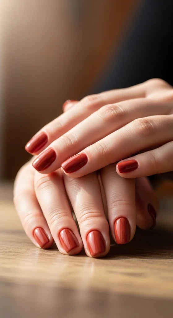 Warm Brick Red for Natural Tones