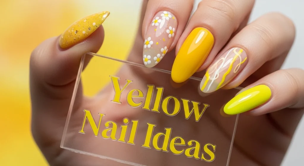 Yellow Nail Ideas